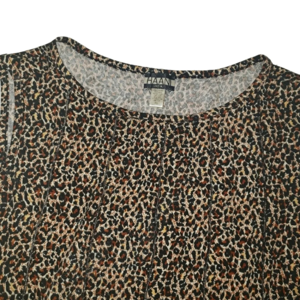HANNI Women's Animal Print Dress Size XL P - Picture 3 of 4